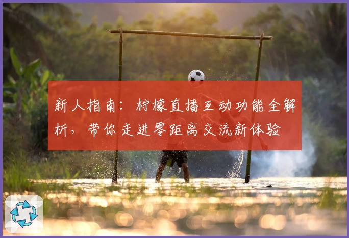 新人指南：柠檬直播互动功能全解析，带你走进零距离交流新体验